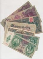 30db-os vegyes magyar és külföldi bankjegy tétel T:vegyes 30pcs of various banknotes C:mixed