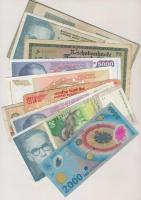 30db-os vegyes magyar és külföldi bankjegy tétel T:vegyes
30pcs of various banknotes C:mixed