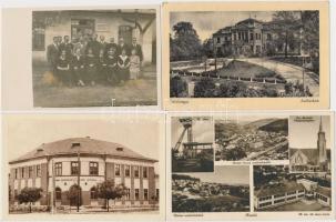 12 db vegyes fotó és képeslap Dr. Toma Imre tábori lelkész, későbbi esperes hagyatékából, benne csal...