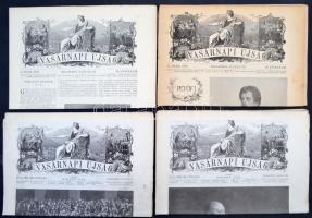 1863-1914 1848 a sajtó emlékezetében. A Vasárnapi Újság szabadságharccal foglalkozó emlékszámaiból. A 25. 50. 65. évfordulóra. 9 szám-