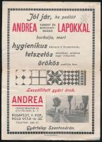 1928 Szentendre, Andrea Cementgyár és Építőipari Rt. Budapest által kiállított nyugta