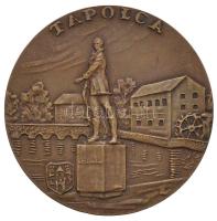 Iván István (1905-1968) 1966. "Tapolca Város Tanácsa" Br emlékérem (60mm) T:2 ph.