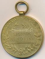 1898. "Jubileumi Emlékérem Fegyveres Erő Számára" Br kitüntetés mellszalag nélkül T:2-
Hu...