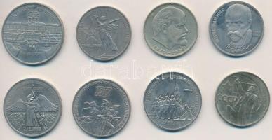 Szovjetunió 1967-1991. 1R (4xklf) + 3R (3xklf) + 5R T:2
Soviet Union 1967-1991. 1 Ruble (4xdiff) + ...