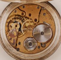 cca 1910 Miskolc, Nagy Mihály MÁV. pályaórás jelzett ezüst zsebóra. Zenith szerkezettel. HIbátlan sz...