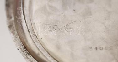 cca 1910 Miskolc, Nagy Mihály MÁV. pályaórás jelzett ezüst zsebóra. Zenith szerkezettel. HIbátlan sz...