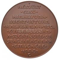 Papp László (1947-) 1988. "Első királyunk Szent István halálának 950. évfordulóján a Szent Jobb...