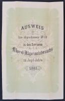 1885 Az udvari vadászatok alkalmával kilőtt vadak kimutatása, személyek és kastélyok szerinti bontásban / List of hunted animals during the royal hunt