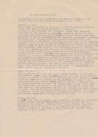 Harry Hill Bandholtz: An undiplomatic diary by the American  Member of the Interallied Military Mission to Hungary, 1919-1920. Egy gépelt oldal a könyvből.