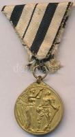 Németország/Weimari Köztársaság 1921. "Német Háborús Emlékérem" aranyozott Br kitüntetés j...
