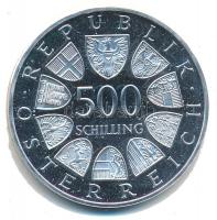 Ausztria 1983. 500Sch Ag "100 éves a bécsi Tanácsház" T:2 (PP)
Austria 1983. 500 Schillin...