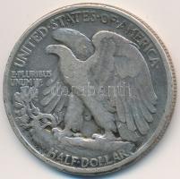 Amerikai Egyesült Államok 1942. 1/2$ Ag T:2-,3 USA 1942. 1/2 Dollar Ag C:VF,F