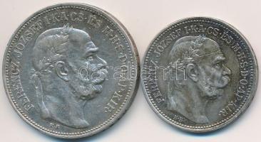 1912KB 2K Ag "Ferenc József" + 1915KB 1K Ag "Ferenc József" T:2-,2
