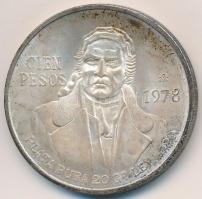 Mexikó 1978. 100P Ag T:2 oxidáció
Mexico 1978. 100 Pesos Ag C:XF oxidation