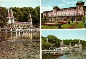 Kb. 1000 db MODERN magyar és külföldi városképes lap dobozban, vegyes minőség; Zala és Somogy megye,...