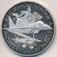 1998. "Magyar Légierő" Ag emlékérem (31,15g/0.999/42,5mm) T:2 (PP)