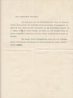 1938 Sternberg gróf fizetésemeléséről rendelkező levelek, egyik Rajner Fülöp Szász herceg aláírásáva...