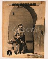 1944 Magyar Szárnyak, szerkesztik: A Horthy Miklós nemzeti repülő alap,  augusztusi száma