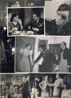 Fényképek magyar szinészekről, szinpadi jelenetekről a 40-es - 70-es évekből, 56 db