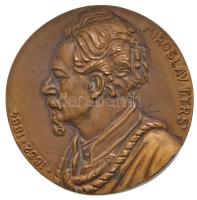 Csehszlovákia 1949. "Miroslav Tyrs 1832-1884 / Madarsko B - CSRB 10.IV.1949 Budapest" Br plakett eredeti tokban. Szign.: Baska (60mm) T:2 Czechoslovakia 1949. "Miroslav Tyrs 1832-1884 / Madarsko B - CSRB 10.IV.1949 Budapest" Br plaque in original case. Sign.: Baska (60mm) C:XF