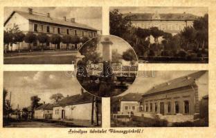 Vámosgyörk, vasútállomás, állami elemi iskola, artézi kút