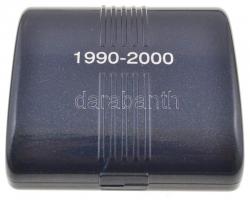 2000. "A Nemzet Biztonságáért / Mátyás király" Ag emlékérem dísztokban (31.32g/0.999/42.5m...