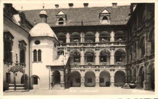 cca. 1938-1945 Graz, Landhaushof / town hall courtyard, photo