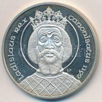 1992. 500Ft Ag "Szent László" dísztokban, tanúsítvánnyal T:PP felületi karc
