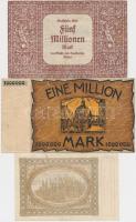 Németország / Weimari Köztársaság 1923. 6db klf szükségpénz T:vegyes
Germany / Weimar Republic 1923...