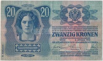1913. 20K II. kiadás T:III