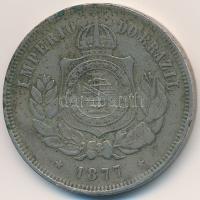 Brazília 1877. 200R Cu-Ni T:2- ph.
Brazil 1877. 200 Reis Cu-Ni C:XF edge error