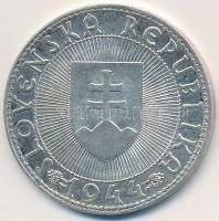 Szlovákia 1944. 10K Ag "Templomon kereszt" T:2
Slovakia 1944. 10 Korun Ag "Cross ato...