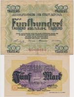 Németország / Weimari Köztársaság / Altona 1918-1923. 4db klf szükségpénz T:I-,II,III
Germany / Wei...