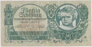 Ausztria 1945. 50Sch T:III Austria 1945. 50 Schilling C:F