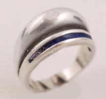 Ezüst gyűrű kővel, állítható méret, Ag, bruttó: 6,7gr., jelzett, méret:55/Silver ring with stones, adjustable size, Ag, gross. 6,7gr, marked, size: 55