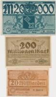 Németország / Weimari Köztársaság / Bréma 1923. 5db klf szükségpénz T:II-,III
Germany / Weimar Repu...