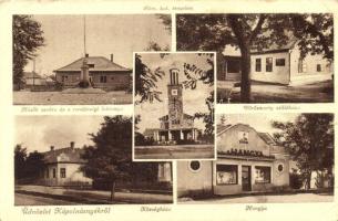 Kápolnásnyék, Hősök szobra, Rendőrségi laktanya, Vörösmarty szülőháza, Hangya üzlet, Községház (EB)