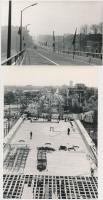 cca 1968-1980 Budapesti felüljárók (Albertfalvai kitérő, Marx tér, Hungária úti, Szentendrei úti, 4 ...