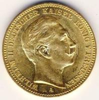 Német Császárság/Poroszország 1902. 20M Au 7,9665g T:1/2