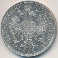 Ausztria 1891. 1Fl Ag "Ferenc József" T:2 ph.
Austria 1891. 1 Florin Ag "Franz Josep...
