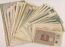 Németország / Weimari Köztársaság 1919-1923. 30db-os vegyes bankjegy tétel T:vegyes Germany / Weimar Republic 1919-1923. 30pcs of banknotes C:mixed