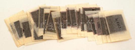 1969-1970 Budapest, a Fővárosi Moziüzemi Vállalat (FŐMO) hirdető oszlopai városszerte, szabadon felhasználható 33 db negatív, 6x6 cm és 6x9 cm