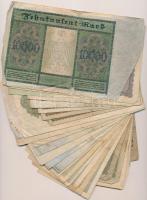 Németország / Weimari Köztársaság 1919-1923. 30db-os vegyes bankjegy tétel T:vegyes
Germany / Weima...
