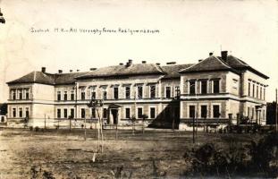 1928 Szolnok, Magyar Királyi Államoi Verseghy Ferenc Reálgimnázium, photo (fl)