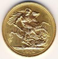 Nagy-Britannia 1974. 1Pf Au 7,9881g T:1