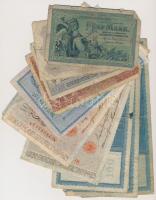 Német Birodalom 1904-1917. 20db-os vegyes bankjegy tétel T:vegyes  German Empire 1904-1917. 20pcs of banknotes C:mixed