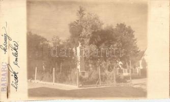 Babarc, I. világháborús hősi emlékmű, photo (vágott / cut)