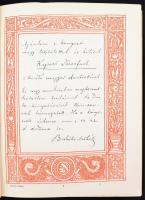 Dante Komédiája I. kötet: A pokol. Fordította Babits Mihály. Bp., 1913, Révai. A fordító dedikációjá...