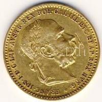 Ausztria 1897. 10K Au 3,3875g T:2/3 k