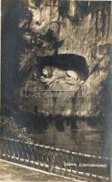 Lucerne, Luzern; Löwendenkmal / lion monument